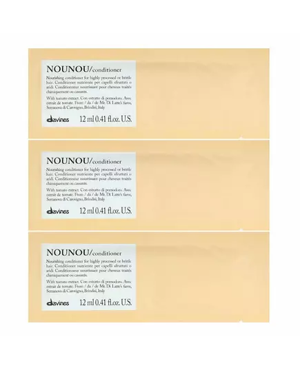Davines Nounou Haarspülung Nahrhaft 12 stk, 12 × 12 ml