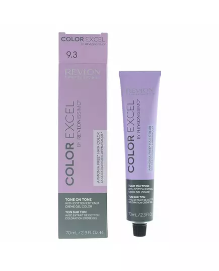 Revlon Color Excel Ammoniakfrei Demi-permanente Haarfarbe 9.3 Very Light Golden Blonde, 70 ml, Bild 2