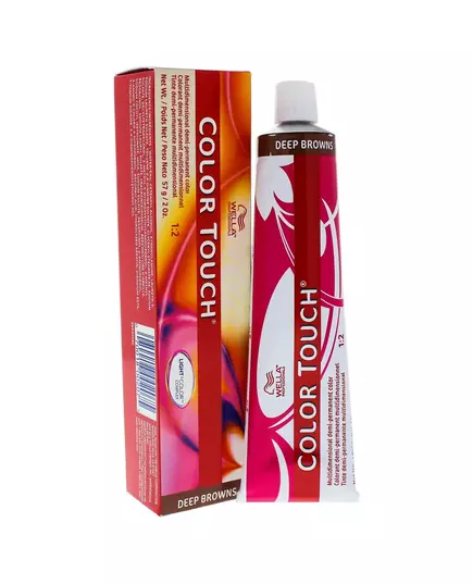 Wella Professionals Color Touch Sans ammoniaque Teinture capillaire semi-permanente 5/75 Light Chestnut Brown Mahogany, 60 ml