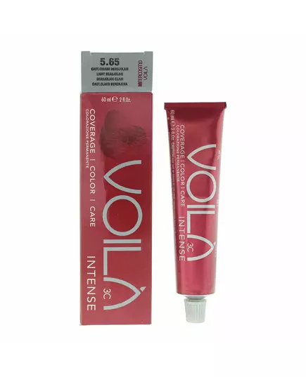 Intercosmo Voila 3C Intense Teinture permanente pour cheveux 5.65 Light Beaujolais, 60 ml, image 2