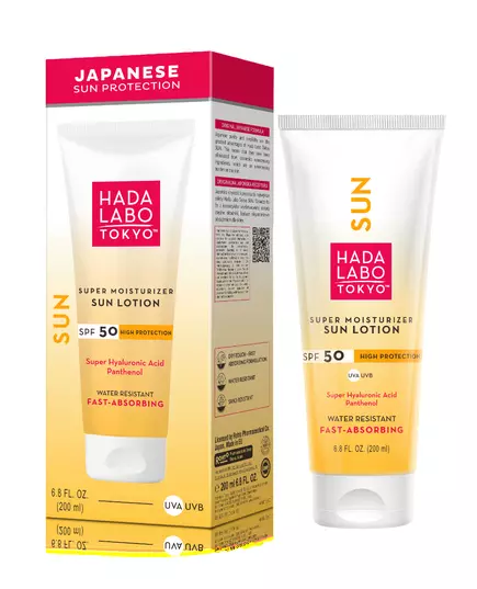 Hada Labo Tokyo Sun Hyaluronsäure Feuchtigkeitscreme Sonnencreme 50, 200 ml, Bild 3