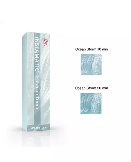 Wella Professionals Instamatic By Color Touch Sans ammoniaque Coloration cheveux demi-permanente Ocean Storm, 60 ml