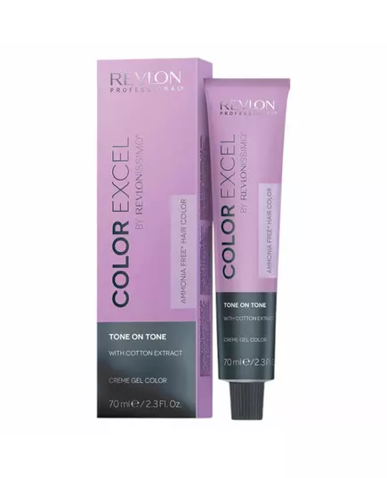 Revlon Color Excel Coloration cheveux demi-permanente 5.46 Light Copper Red Brown, 70 ml