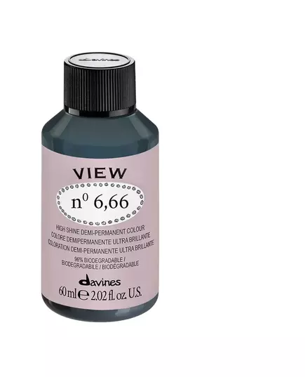 Davines View Demi-permanente Haarfarbe 6.66, 60 ml