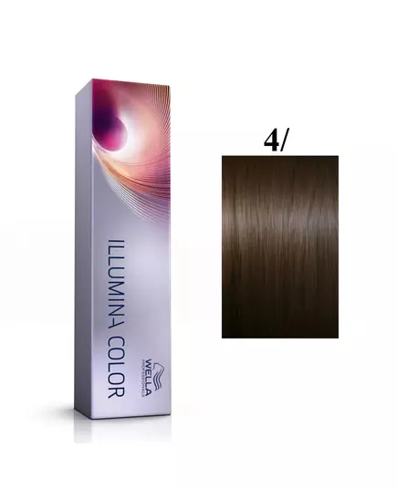 Wella Professionals Illumina Color Teinture permanente pour cheveux 4/ Medium Chestnut, 60 ml, image 4