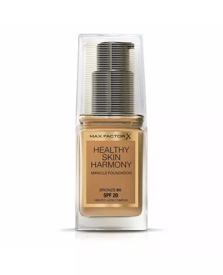 Max Factor Healthy Skin Harmony Fond de teint liquide 80 Bronze SPF 20, 30 ml