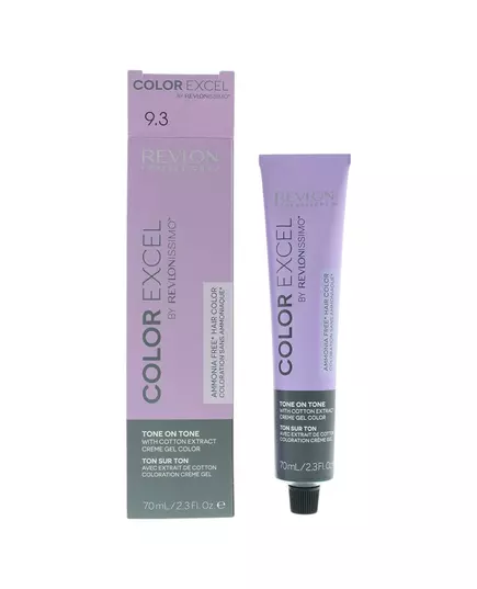 Revlon Color Excel Ammoniakfrei Demi-permanente Haarfarbe 9.3 Very Light Golden Blonde, 70 ml
