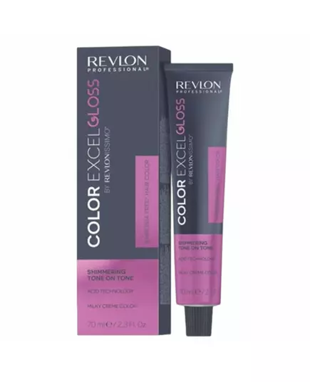 Revlon Color Excel Gloss Sans ammoniaque Teinture permanente pour cheveux 052 Raspberry Pink, 70 ml