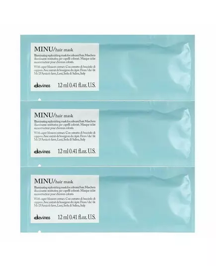 Davines Minu Haarbehandlungs-Crememaske 12 stk, 12 × 12 ml