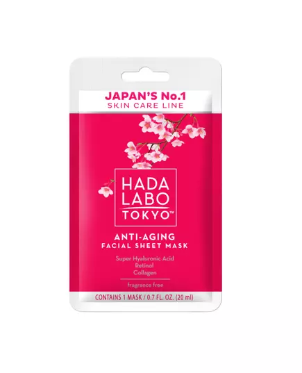 Hada Labo Tokyo Hada Labo Hyaluronsäure & Kollagen Anti-Aging Gesichtsmaske Gesicht Tag, 20 ml, Bild 3
