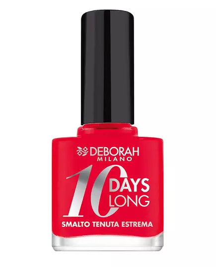 Deborah 10 Days Long Nagellack EN870 Korallenrot, 11 ml