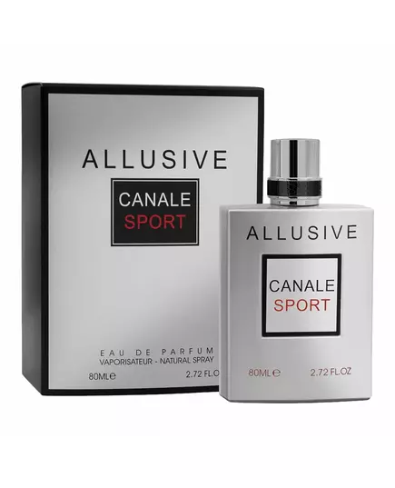 Fragrance World Allusive Canale Sport Eau de Parfum Pour hommes, 80 ml, image 3
