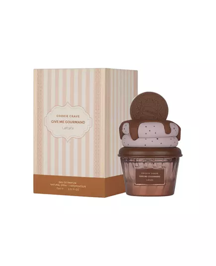 Unisex Eau de Parfum Lattafa Give Me Gourmand Cookie Crave, 75 ml, Bild 3