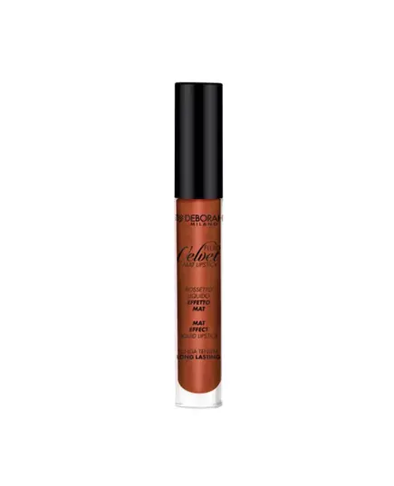 Deborah Fluid Velvet Matt Flüssiger Lippenstift 53 Braun, 4,5 g