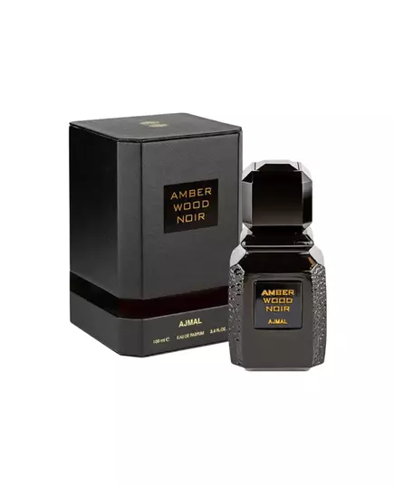 Ajmal Amber Wood Noir Eau de Parfum Unisexe, 50 ml, image 3