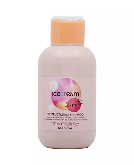 Inebrya Ice Cream Keratin Haarshampoo Umstrukturierung, 1000 ml