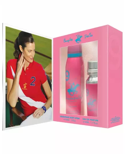 Gift Set Beverly Hills Polo Club: 1982 - Sport 9 Eau De Parfum For Women 50 ml + 1982 - Sport 9 Anti-Perspirant Deodorant Spray For Women, 50 ml, image 3