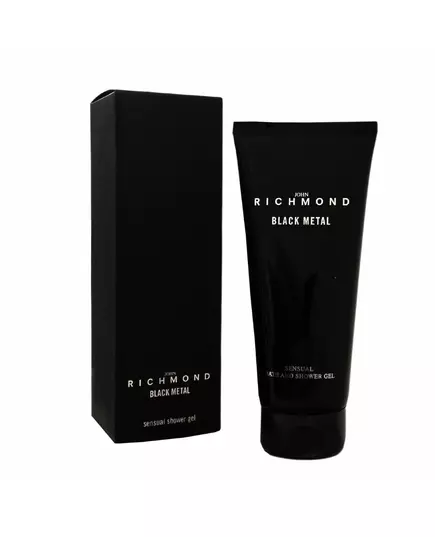 John Richmond Black Metal Natürlich Reinigung Duschgel, 200 ml, Bild 2