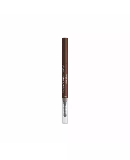 Deborah 24 Ore Extra Double terminaison Crayon à sourcils et brosse 2-en-1 03 Sombre