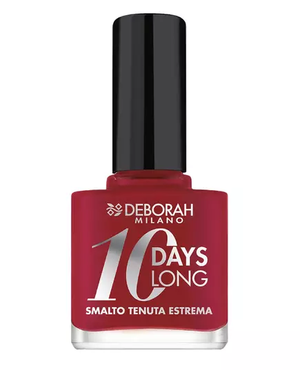 Deborah 10 Days Long Nagellack 886 Vintage Rot, 11 ml