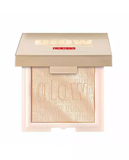 Pupa Glow Obsession Illuminant Compact illuminateur de blush 100 Or clair, 6 g