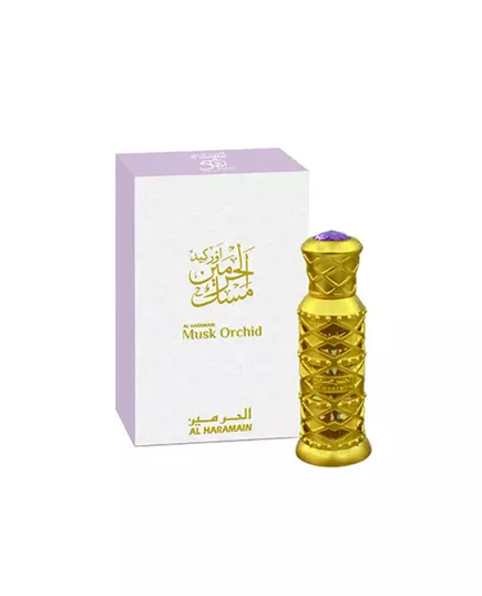 Al Haramain Musk Orchid Huile de parfum Unisexe, 12 ml, image 3