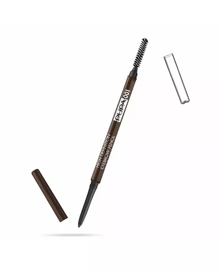 Pupa Pupa Définisseur Haute définition Crayon à sourcils et brosse 2-en-1 001, 0,9 g