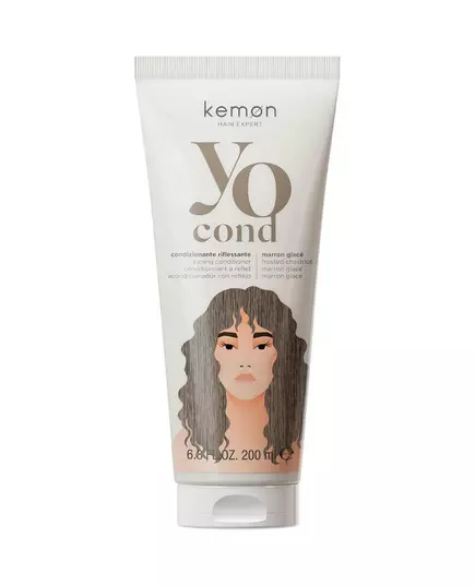 Kemon Yo Marron Glacé Coloring Haarfarben-Conditioner, 200 ml