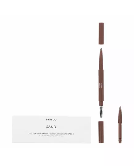 Byredo All-In-One Wasserfest Bleistift Augenbrauencreme-Stift & Bürste 2-in-1 01 Sand, 0,5 g, Bild 3