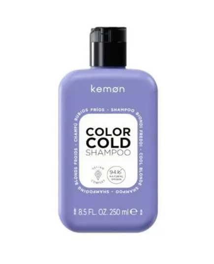 Kemon Color Cold Shampooing traitement capillaire Neutralisation, 250 ml