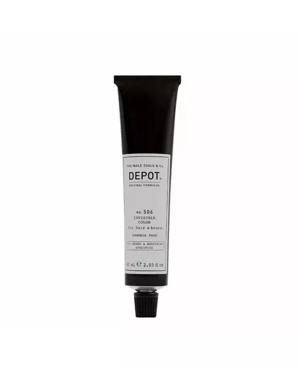 Depot 500 Beard & Mustache Specifics No. 506 Invisible Clour Teinture capillaire semi-permanente Steel, 60 ml