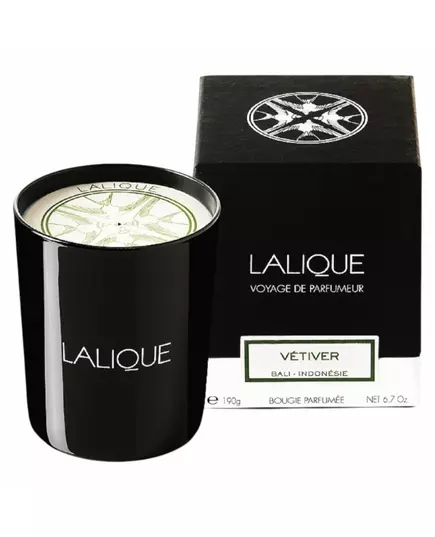 Lalique Vetiver Bali Indonesie Vétiver Bougie parfumée, 190 g, image 3