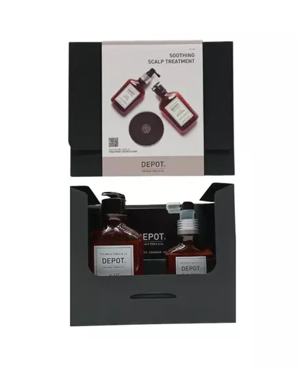 Consumer Kit G Set Depot: 200 Hair Treatments No. 209 Hair Lotion Treatment For Calming 100 ml + 100 Hair Cleansing No. 109 Hair Shampoo For Calming, 100 ml