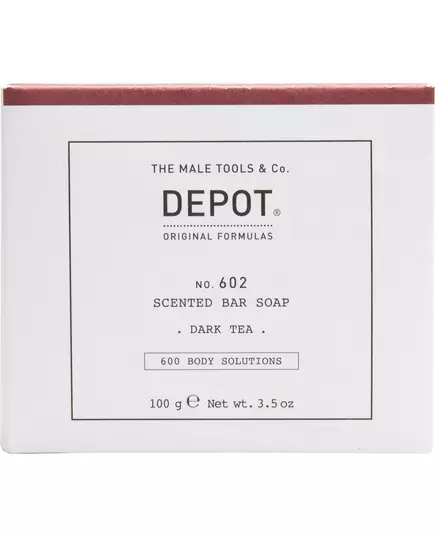 Depot 600 Body Solutions No. 602 Complexe botanique Nettoyage Thé sombre Pain de savon parfumé Notes aromatiques, 100 g, image 6