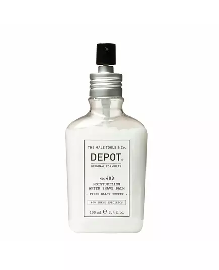 Depot 400 Shave Specifics No. 408 Frischer schwarzer Pfeffer Feuchtigkeitsspendend After-Shave Balsam, 100 ml, Bild 2