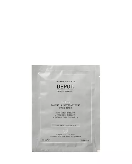 Setzen Depot 800 Skin Specifics No. 806 Hyaluronsäure Tonen und Revitalisieren Gesichtsmaske Für das Gesicht Tag 12 stk, 12 × 13 ml, Bild 4