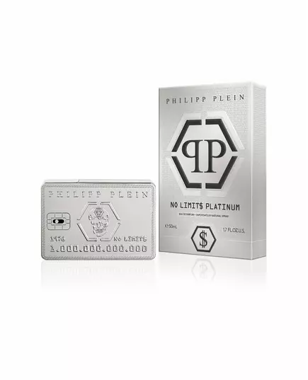 Philipp Plein No Limits Platinum Eau de Parfum Für Männer, 50 ml, Bild 3