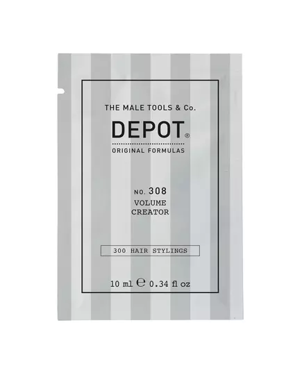Depot 300 Hair Stylings No. 308 Filtre UV Gel coiffant Pour le volume Tenue moyenne, 10 ml