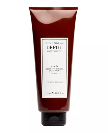 Depot 400 Shave Specifics No. 404 Allantoïne Apaisant Crème de savon à raser, 400 ml