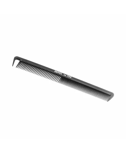 Depot Accessories No. 705 Carbon Peigne en plastique pour cheveux Noir