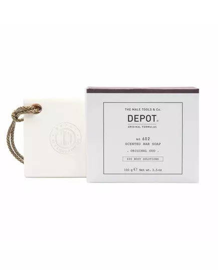 Depot 600 Body Solutions No. 602 Botanischer Komplex Reinigung Originaler Oud Duftende Seifenstück, 100 g, Bild 2