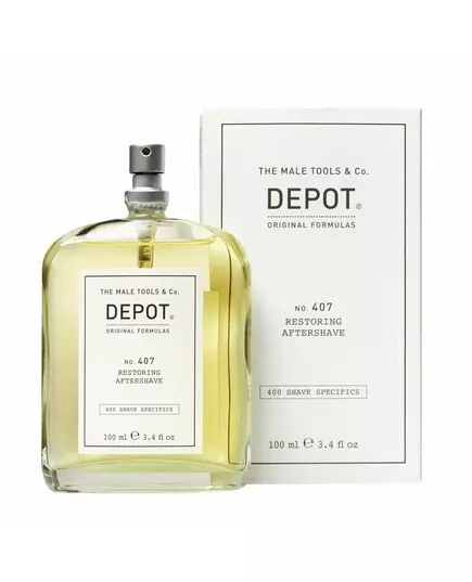 Depot 400 Shave Specifics No. 407 Provitamine B5 Restauration et rafraîchissement Lotion après-rasage, 100 ml