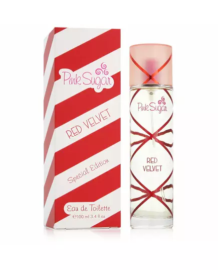 Aquolina Pink Sugar Red Velvet Special Edition Eau de Toilette pour femme, 100 ml
