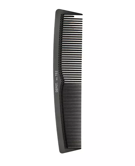 Depot Accessories No. 702 Carbon Plastik-Haarkamm Schwarz