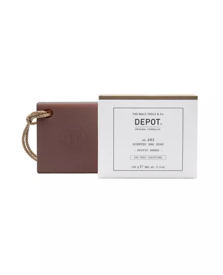 Depot 600 Body Solutions No. 602 Complexe botanique Nettoyage Ambre mystique Pain de savon parfumé, 100 g, image 2