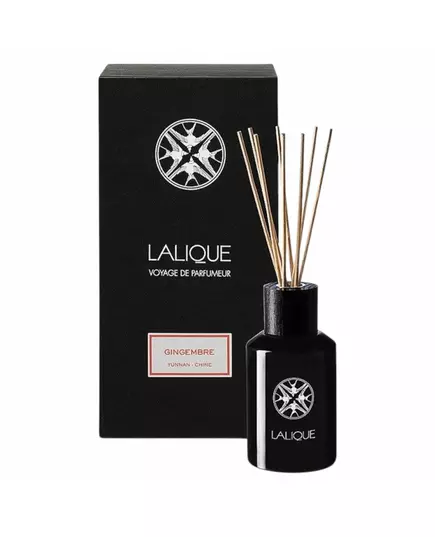Lalique Gingembre Yunnan Chine Gingembre Diffuseur de parfum à roseaux Noir, 250 ml, image 3