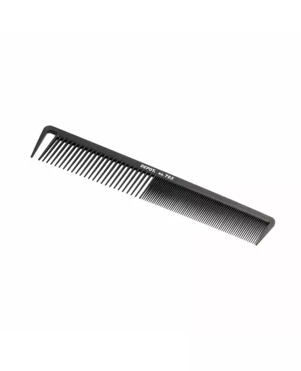 Depot Accessories No. 703 Carbon Peigne en plastique pour cheveux Noir