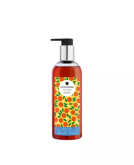 Tuttotondo Chinotto Énergisant Savon liquide Pour les mains, 300 ml