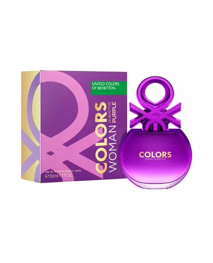 Benetton Colors Purple Eau de Toilette Pour les femmes, 50 ml, image 2