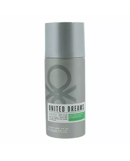 Benetton United Dreams Aim High Antitranspirant Deodorant Spray Für Männer, 150 ml